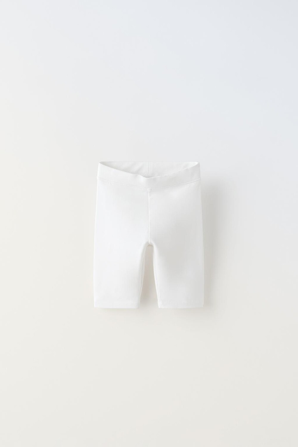 

Базовые велосипедные шорты ZARA, белый