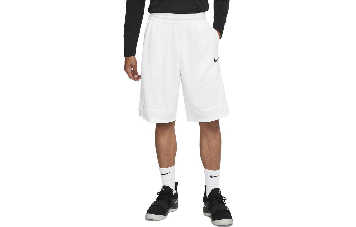

Шорты Basketball Icon Dri-Fit Nike, белый