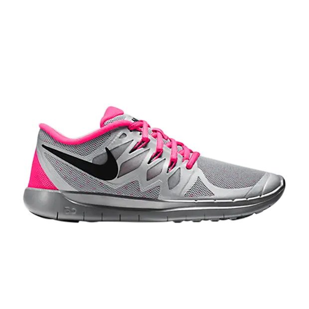 

Кроссовки Nike Free 5.0 Flash GS 'Reflect Silver', серебряный