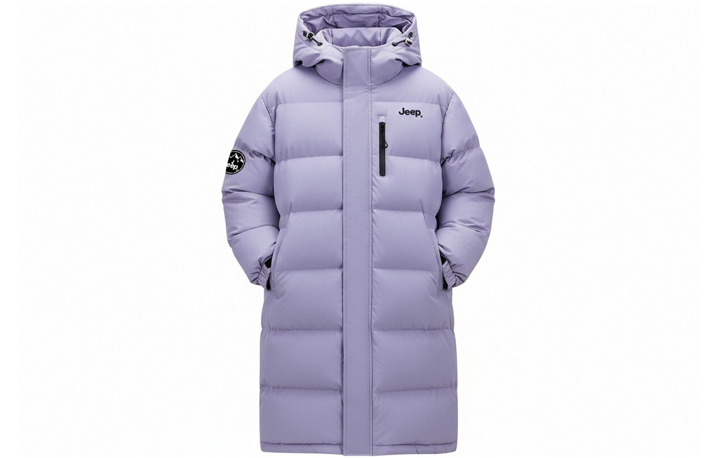 

Пуховик Unisex с капюшоном утепленный стеганый Jeep, orchid фиолетовый