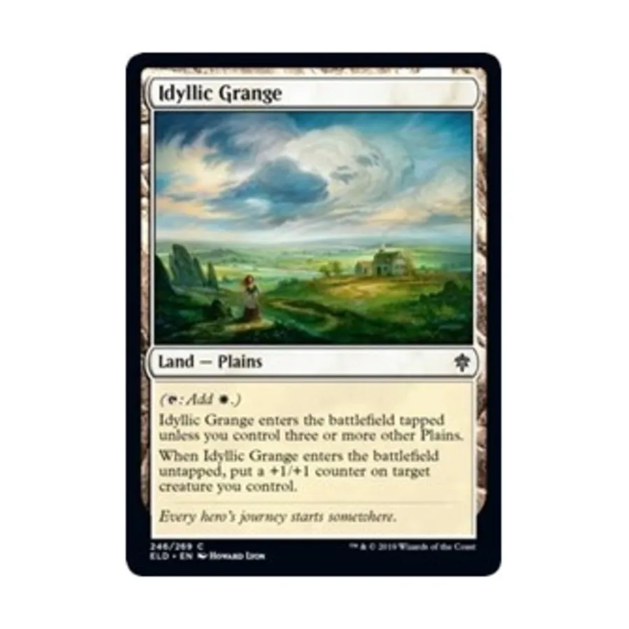 

CCG Идиллическая усадьба (C), MTG - Throne of Eldraine