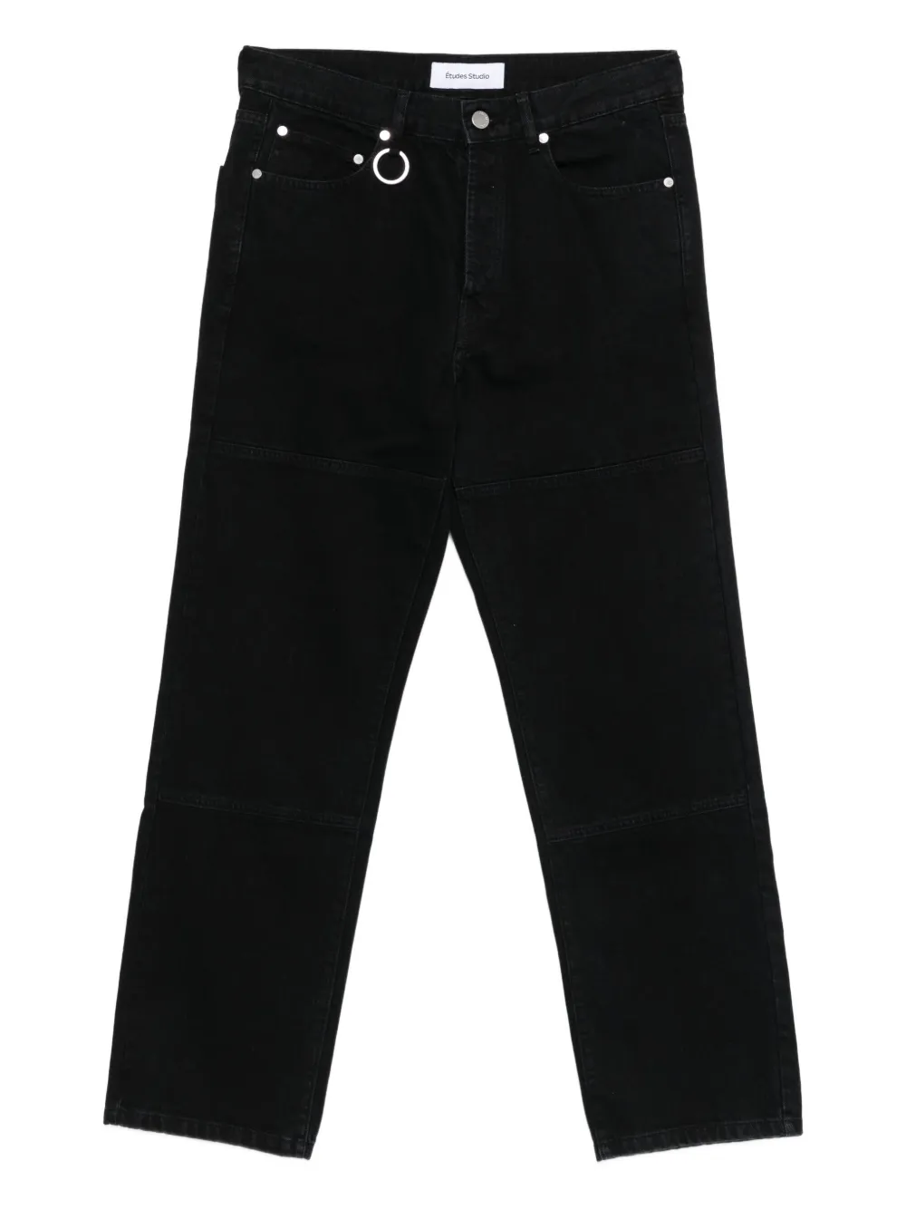 

Брюки с кольцевым декором Études Studio, черный