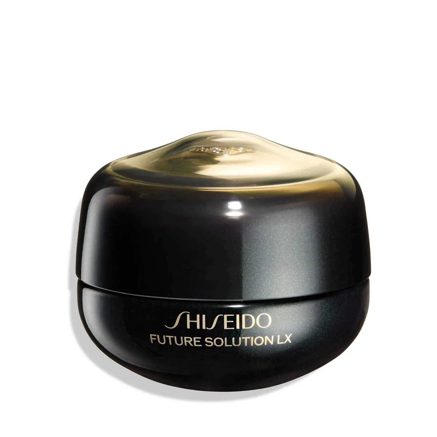 Восстанавливающий крем для контура глаз и губ Shiseido Future Solution LX - 17 мл - Заметно улучшает внешний вид морщин и обвисания кожи вокруг глаз и рта - Подходит для всех типов кожи, Green