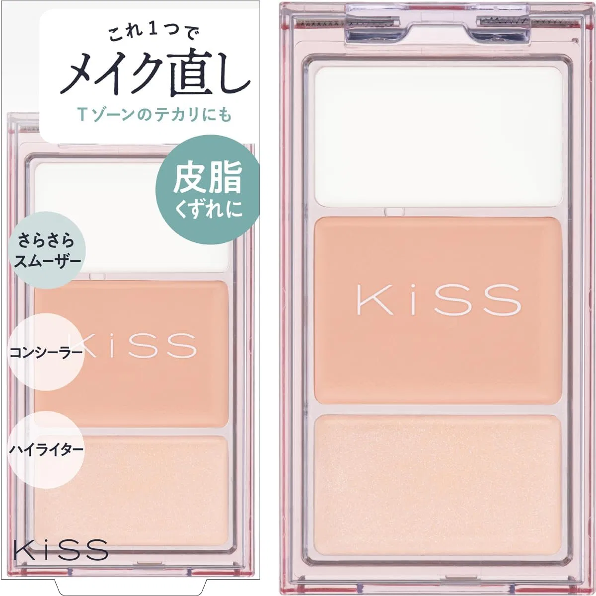 Палетка для макияжа KiSS Touch-up Palette N 02 матирующая 3.1 г