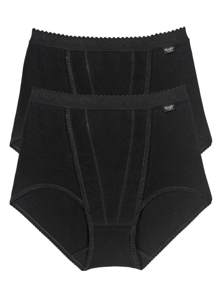 

Комплект трусов Control Maxi (2 шт.) Sloggi, черный