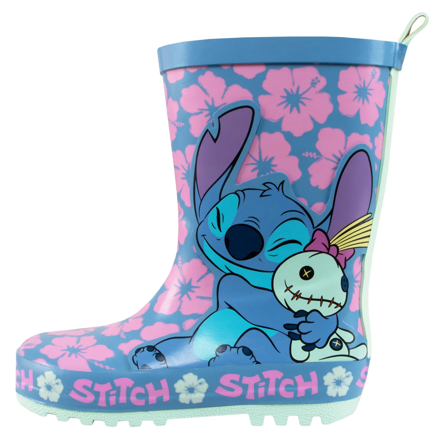 Детские резиновые сапоги Lilo and Stitch Disney, синий — фото 4