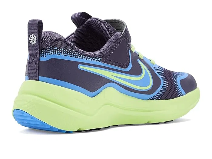 Кроссовки Cosmic Runner Swoosh Nike Kids, Dark Raisin/Light Liquid Lime — фото 4
