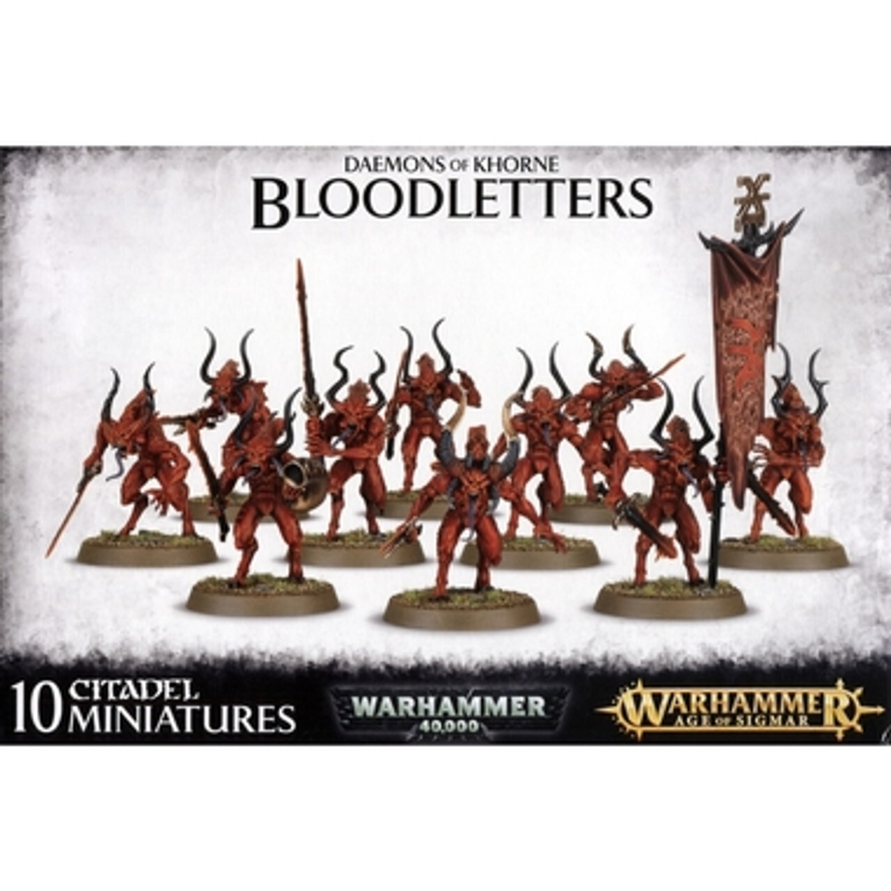 

Миниатюра Warhammer 40K/Age of Sigmar: Daemons of Khorne - Bloodletters