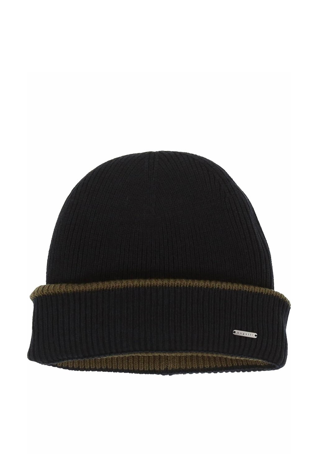 

Шапка DOUBLEFACE RIBBED BEANIE bugatti, зеленый