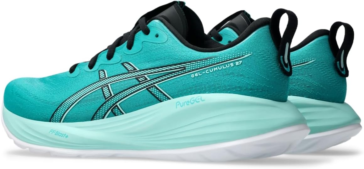 Мужские кроссовки для бега ASICS Gel-Cumulus 27, Wave Teal/Illuminate Mint — фото 3