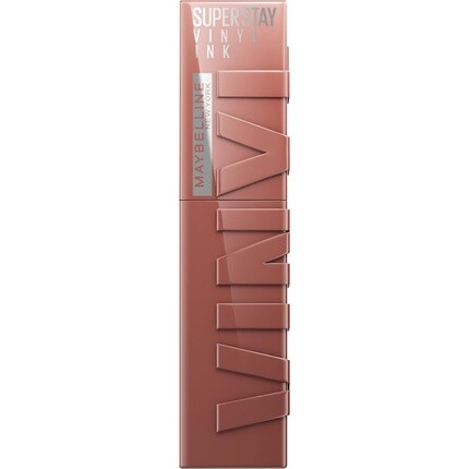 

Жидкая губная помада New York Super Stay Vinyl Ink, сияющий финиш на 16 часов, 4,2 мл, 120 Punchy Maybelline