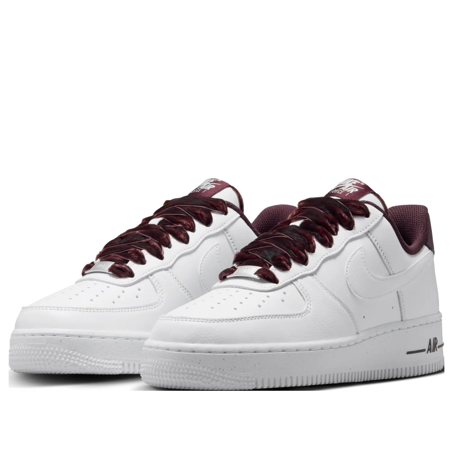 Кроссовки (WMNS) Nike Air Force 1 '07 Vintage 'Burgundy Crush Pale Ivory White' — фото 3
