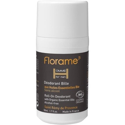 

Florame 24H Шариковый мужской дезодорант 50 мл