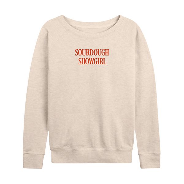 

Женская футболка с длинным рукавом и принтом из французского футера Licensed Character, Birch