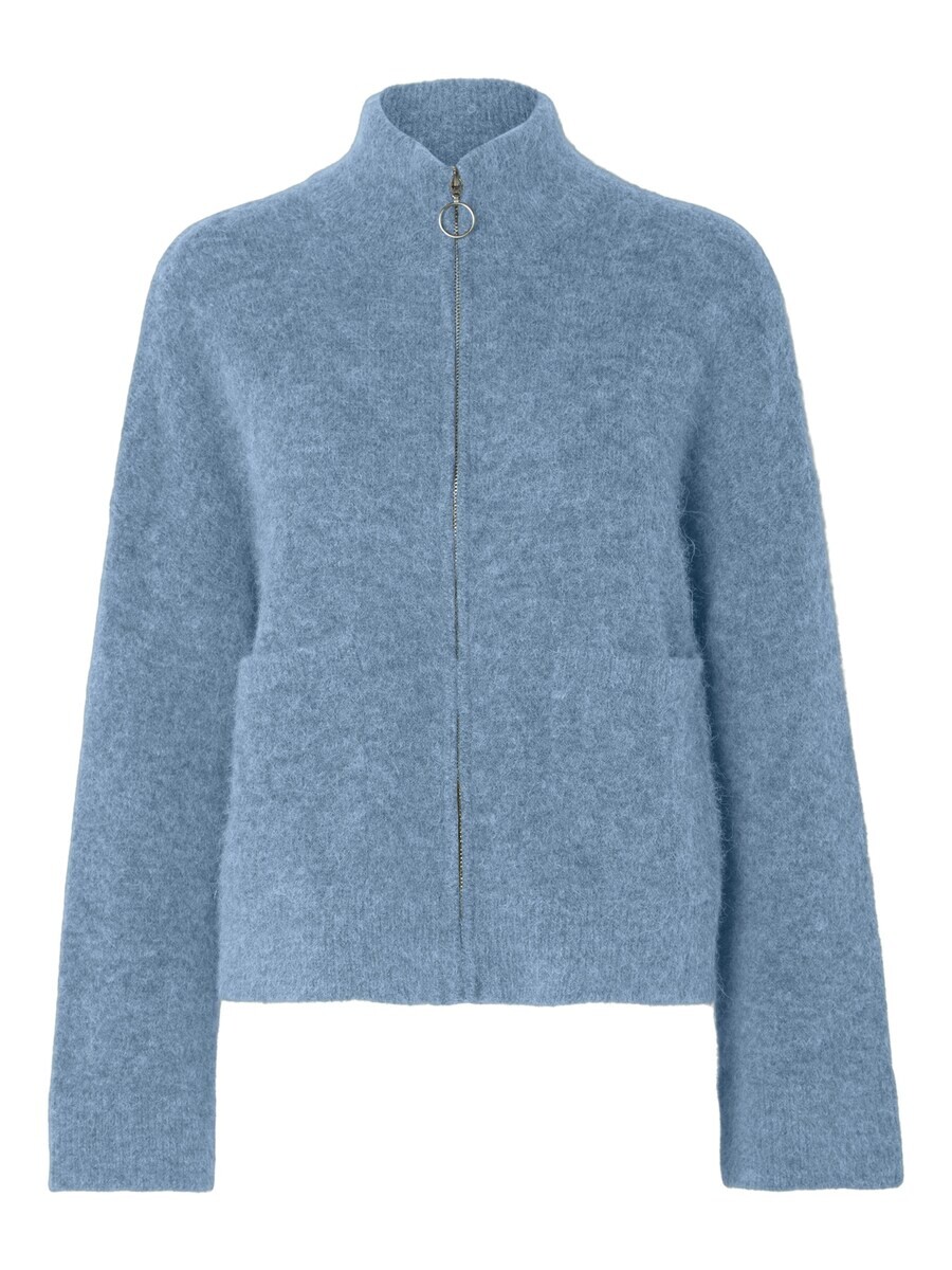 

Вязаный кардиган SELECTED FEMME Knit Cardigan Sia Ras, пятнистый синий