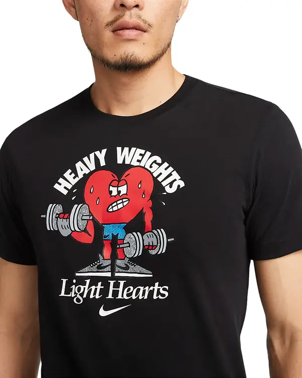 Футболка Nike Dri-FIT T Black, черный — фото 2
