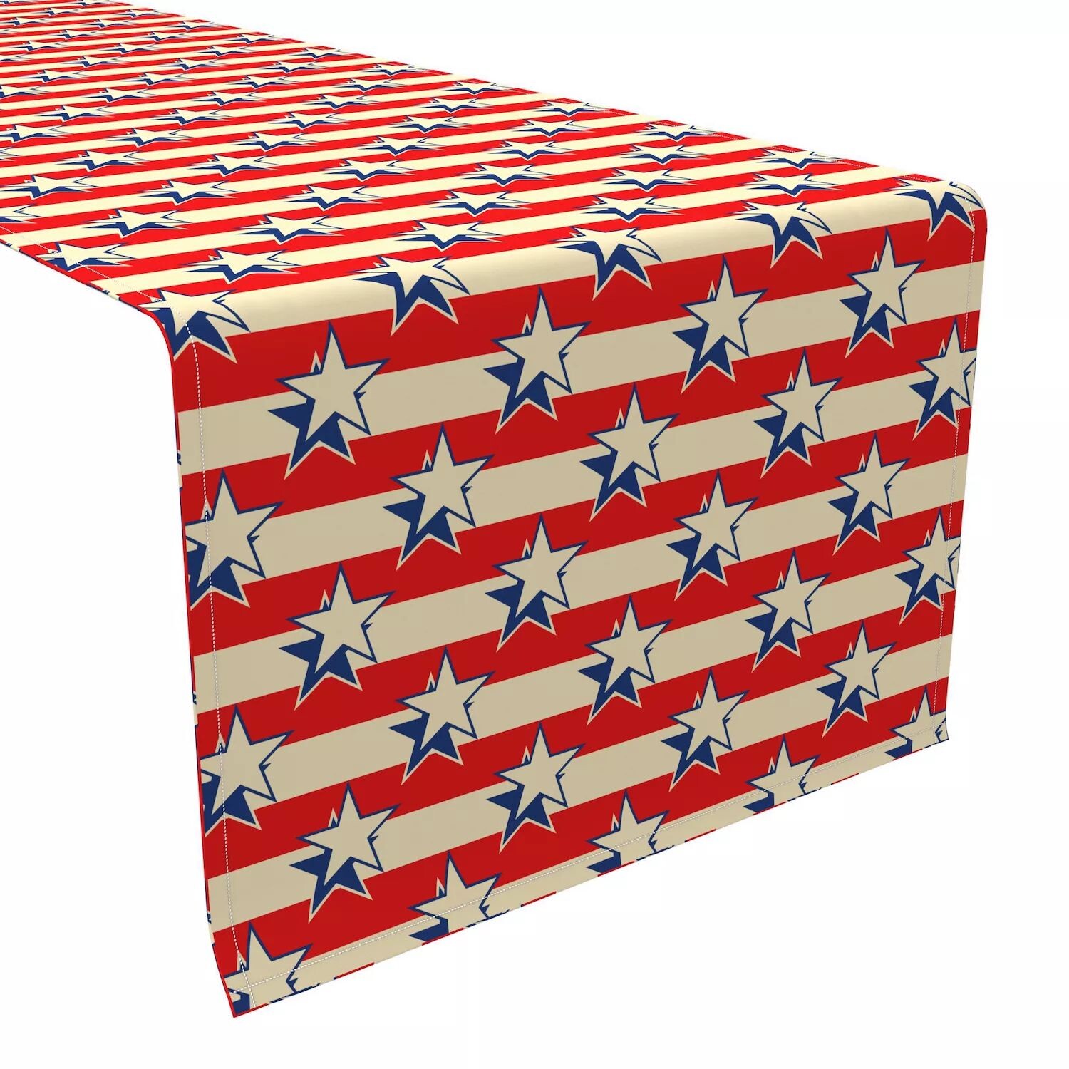 

Дорожка для стола, 100 % хлопок, 16x72 дюйма USA Stars