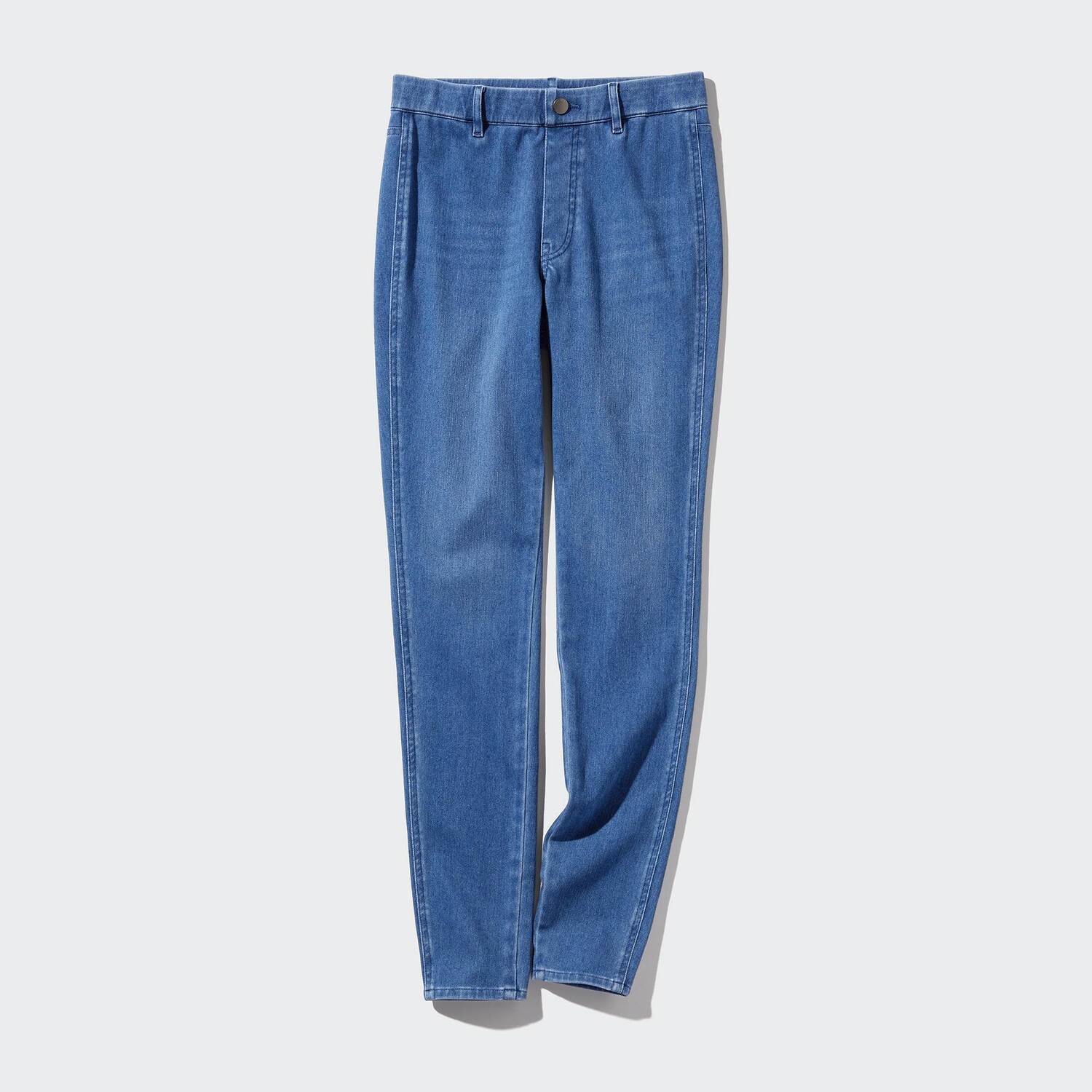 Ультраэластичные джинсы-леггинсы UNIQLO, темно-синие — фото 4