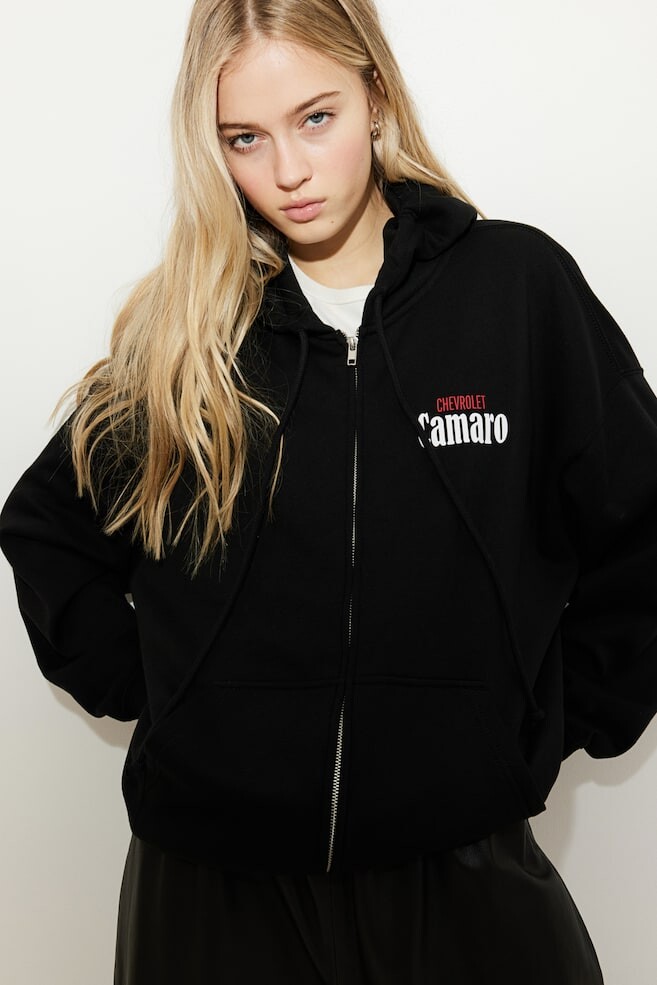 

Толстовка оверсайз с принтом H&M, мультиколор