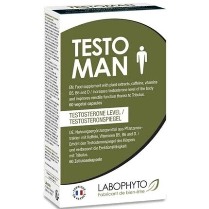 

Testoman Добавка для поддержки тестостерона - 60 Капсул, Labophyto