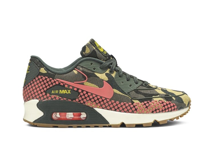 Кроссовки Nike Wmns Air Max 90 JCRD PRM 'Desert Camo', разноцветный