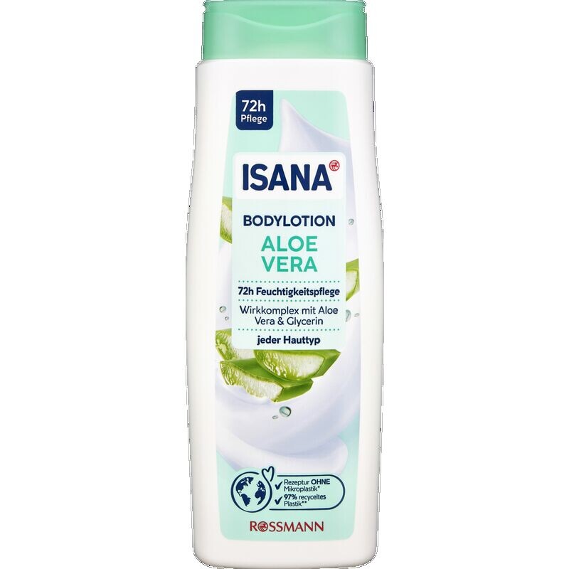 

Лосьон для тела с алоэ вера ISANA, 400 ml