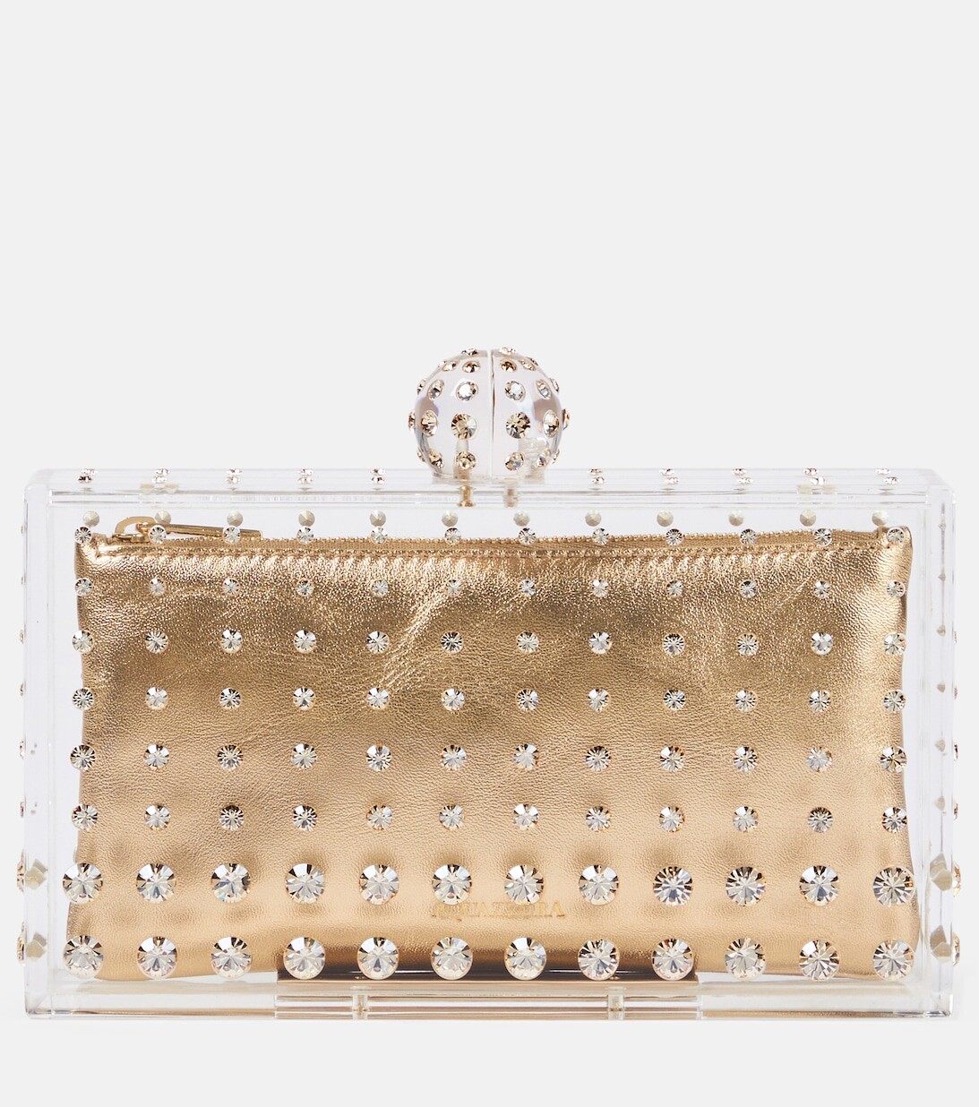 

Клатч Tequila с кристаллами Aquazzura, золотой, Желтый, Клатч Tequila с кристаллами Aquazzura, золотой