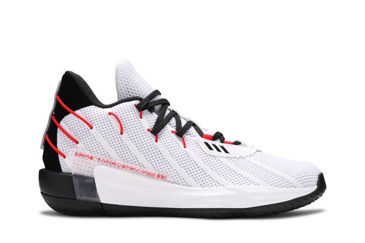 

Кроссовки Adidas Dame 7, белый