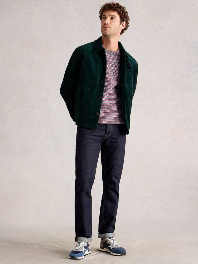 

Хлопковая куртка в стиле Trucker White Stuff, Emerald Green