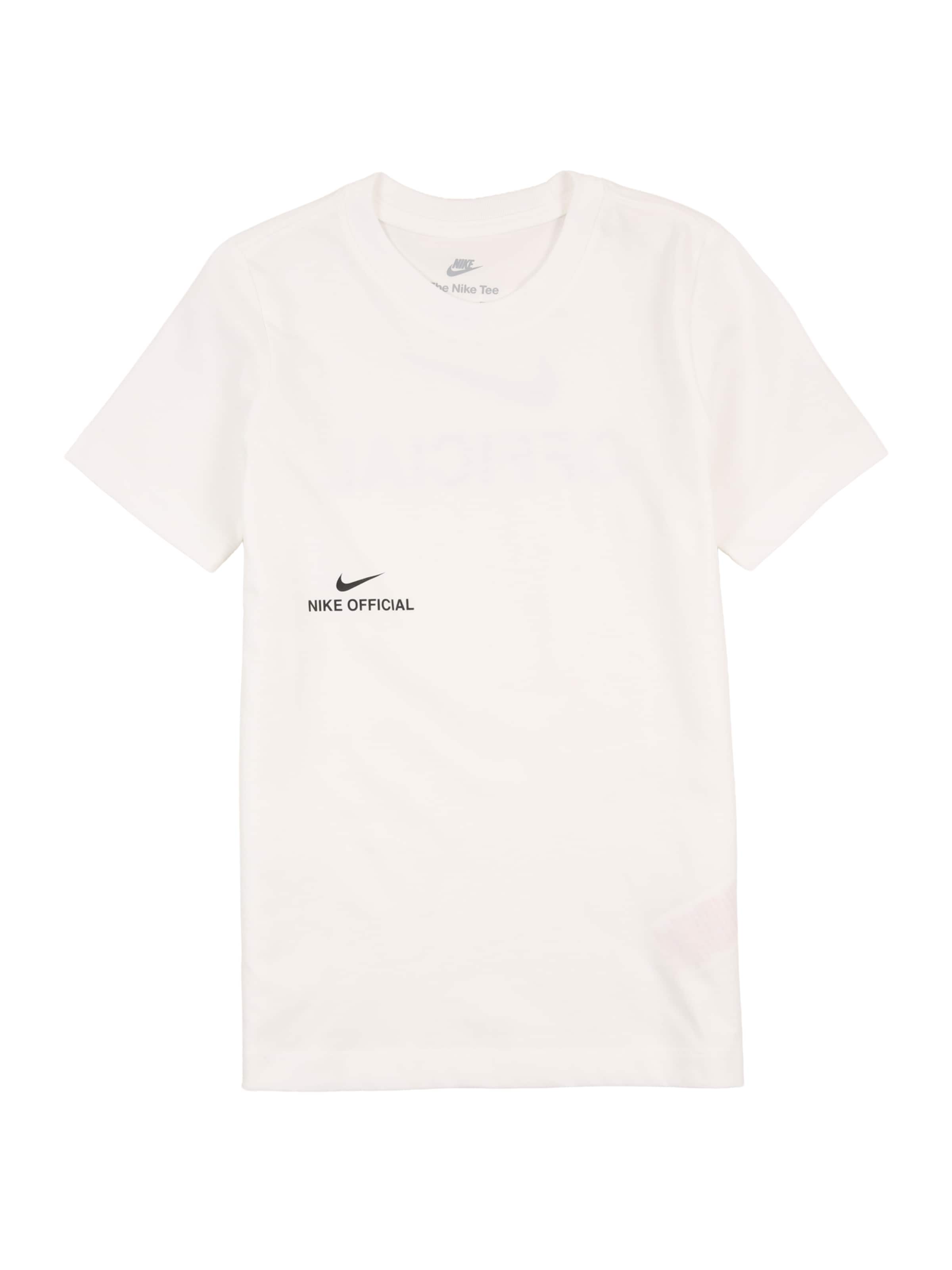 Nike Sportswear Футболка 'OFFICIAL' в белом цвете