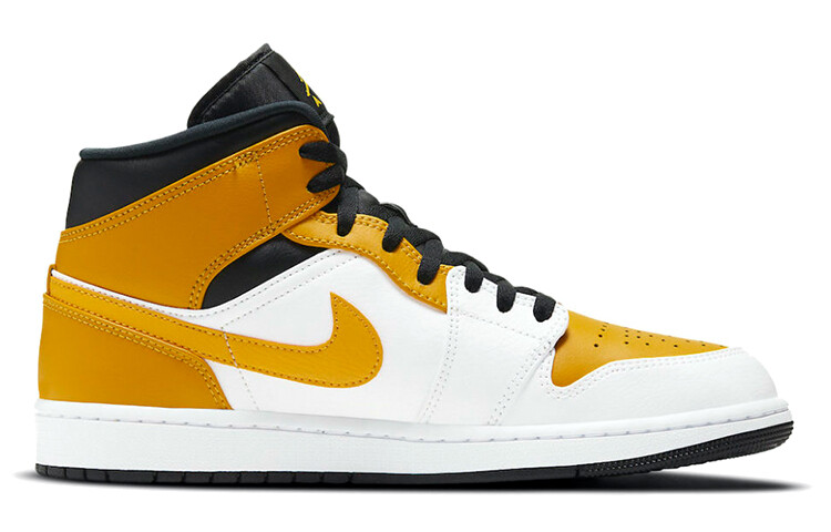 Кроссовки Air JORDAN 1 Vintage Basketball Shoes Men Mid-Top Black White Gray — фото 2