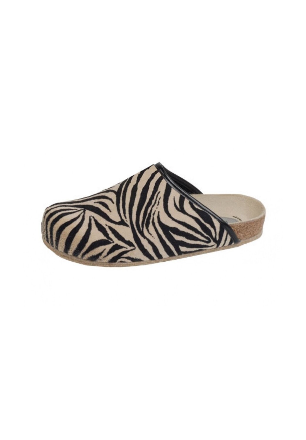 Тапочки с мотивом Schuhmode Weeger, цвет Zebra