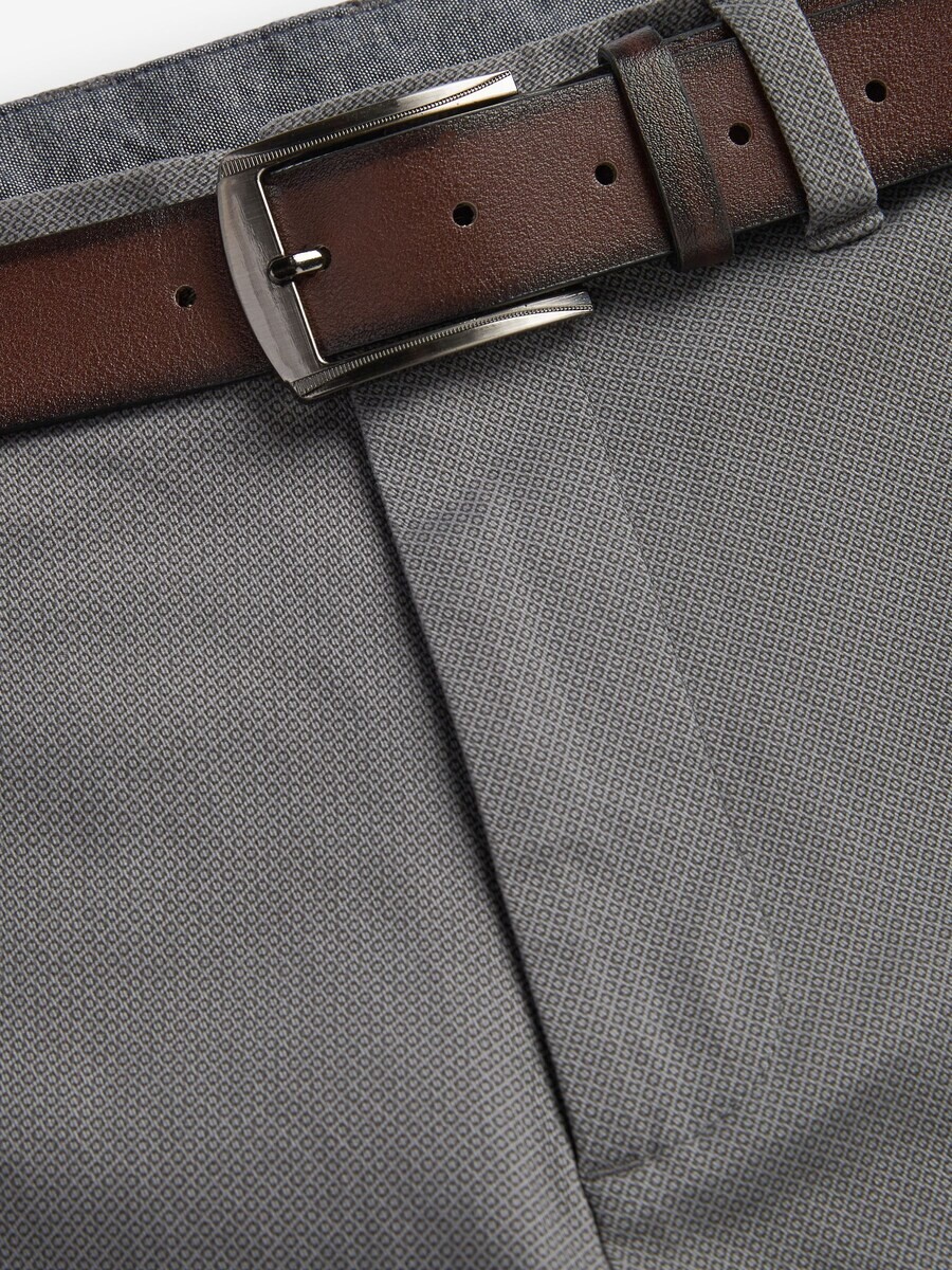 Брюки чинос Next Regular Chino Pants, темно-серый — фото 3