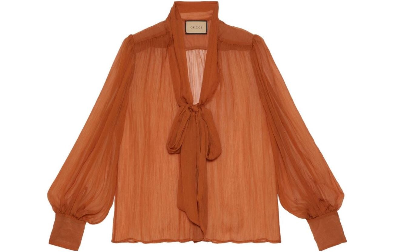 

Рубашка женская Burn Orange Gucci