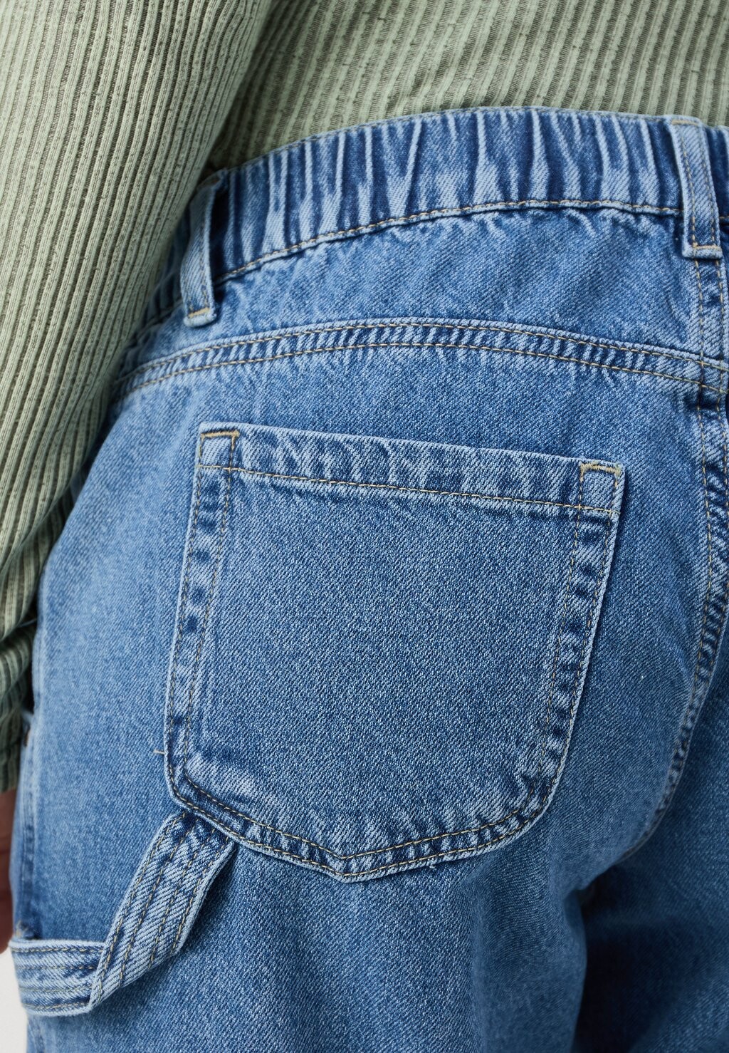 

Джинсы прямого кроя MLKYOTO WORKWEAR STRAIGHT MAMALICIOUS, синие джинсы