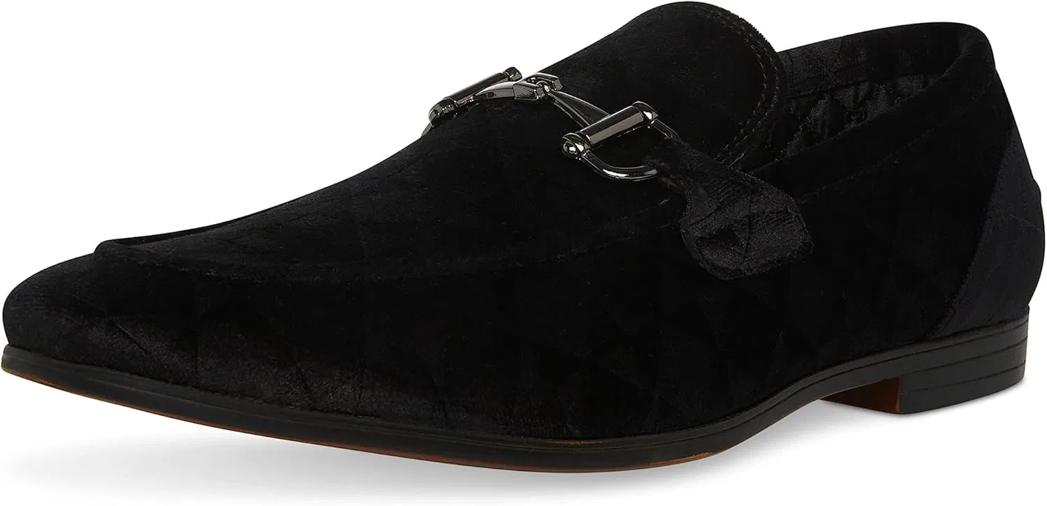 Мужские туфли Steve Madden LINC, Black Velvet