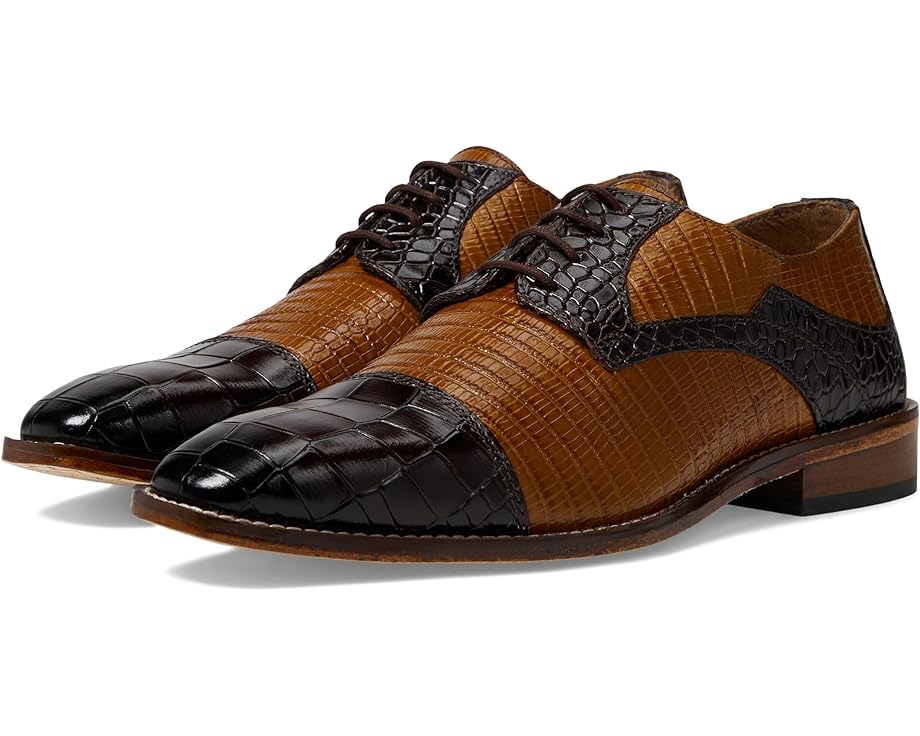 

Оксфорды Stacy Adams Tedesco Cap Toe, цвет Brown Multi