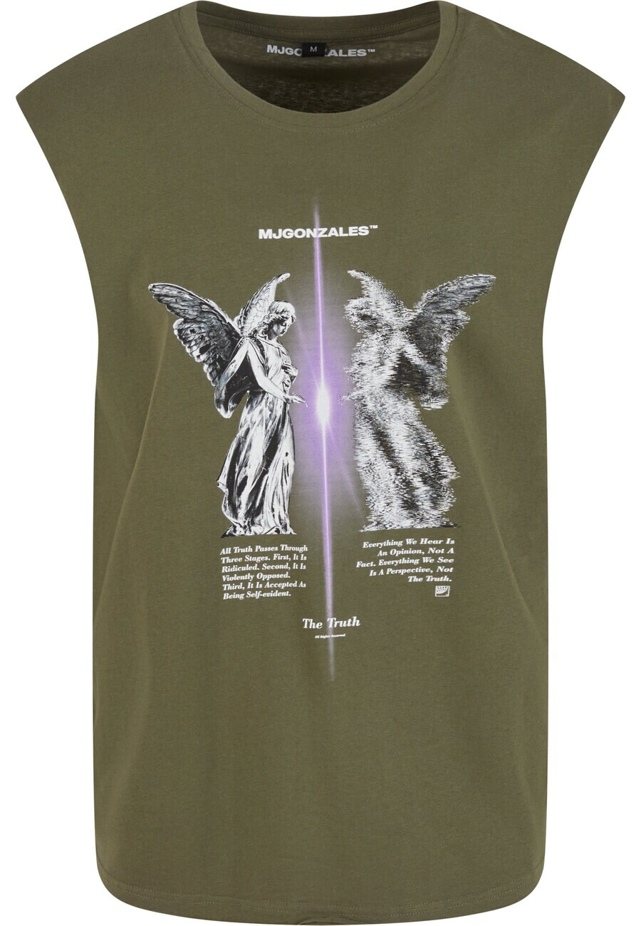 

Майка MJ Gonzales Shirt The Truth V.1, оливковый