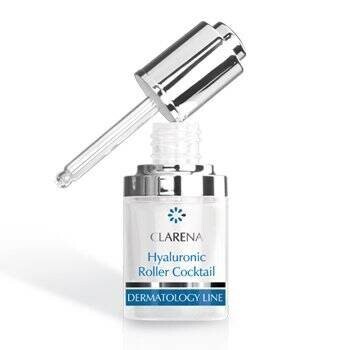 Clarena Dermatology Line 5% Гиалуроновый роликовый коктейль, увлажняющий коктейль для микроигловой мезотерапии, 30 мл — фото 2