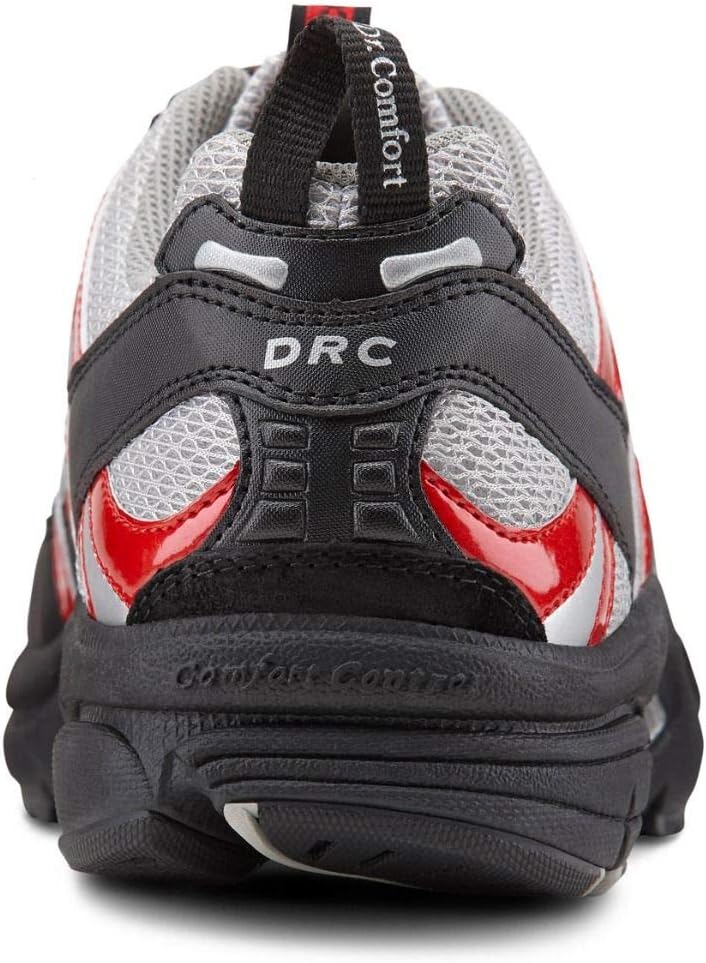 Мужские терапевтические спортивные кроссовки Dr. Comfort Performance, красный — фото 2