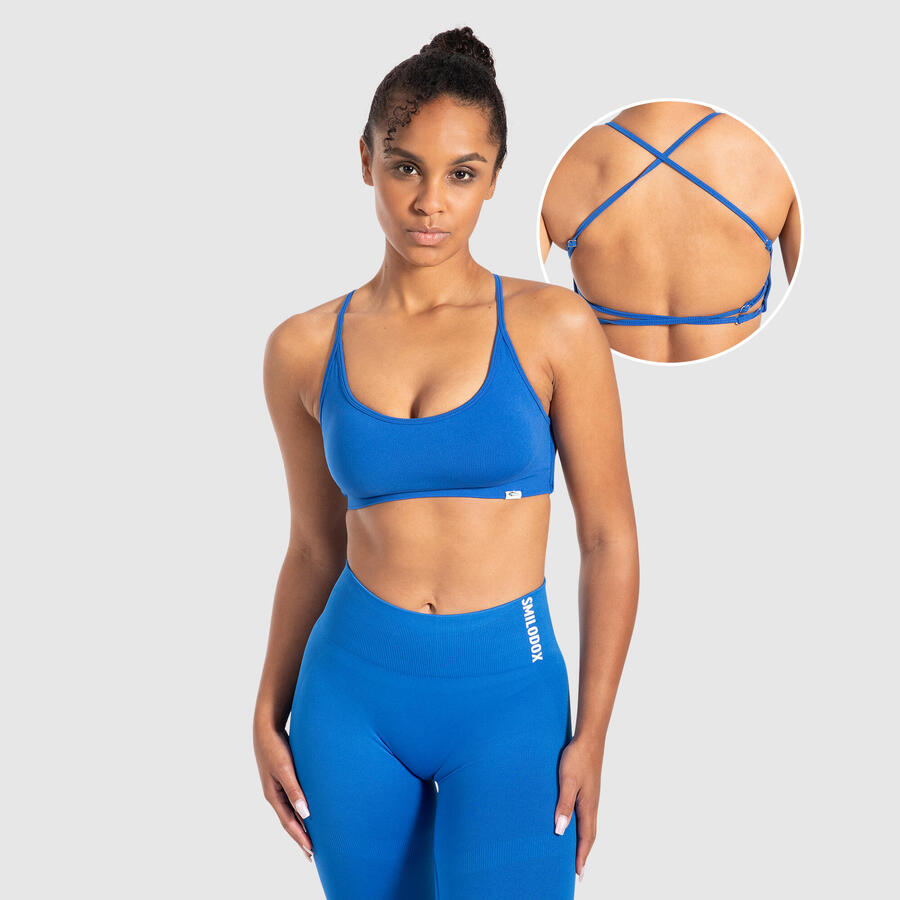 

SMILODOX Женский спортивный бюстгальтер Sena Blue