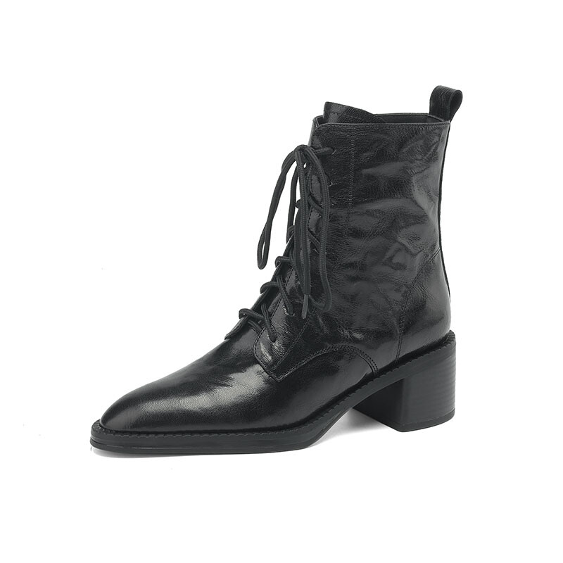 

Ботильоны женские Raphael Sona, цвет Black Fleece-lined