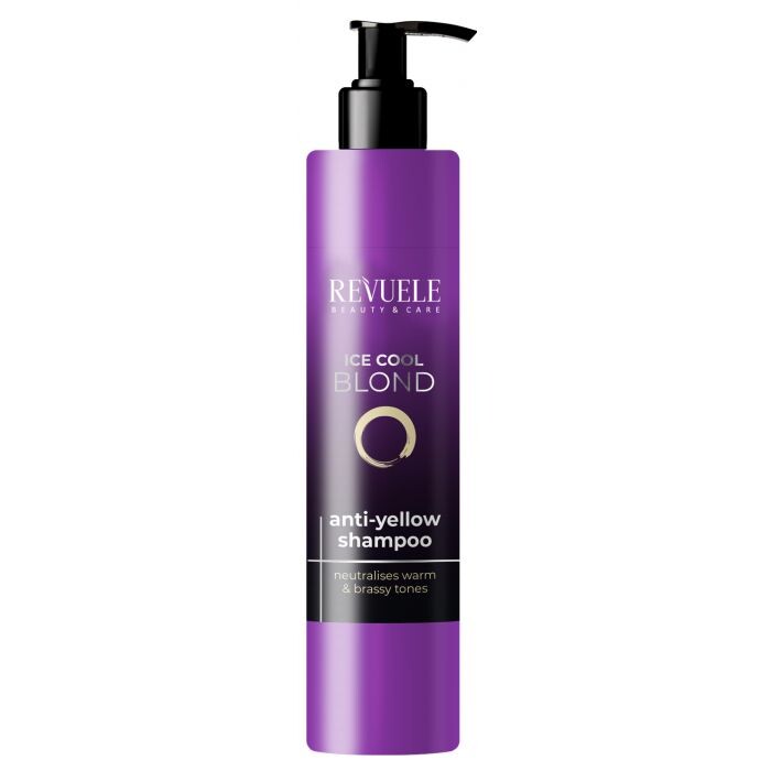 

Шампунь Ice Cool Blond Champú Matizador Anti Amarillo Revuele, 335 ml