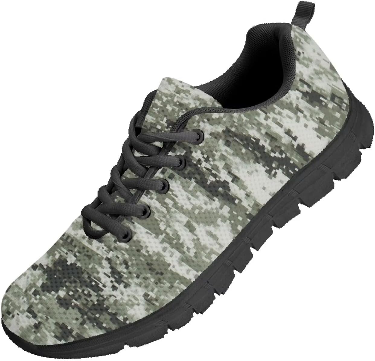 

Мужские кроссовки Funnydude Funny Print для ходьбы, легкие тренировочные кроссовки, повседневные удобные теннисные туфли, Camo