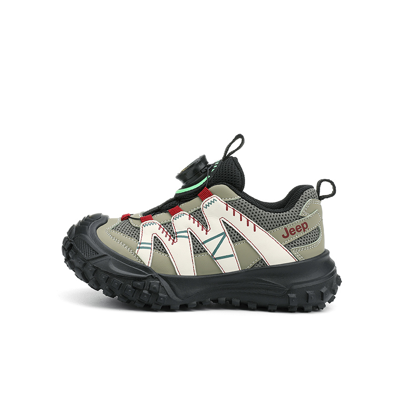 

Низкие детские повседневные туфли Kids Jeep, зеленый/черный