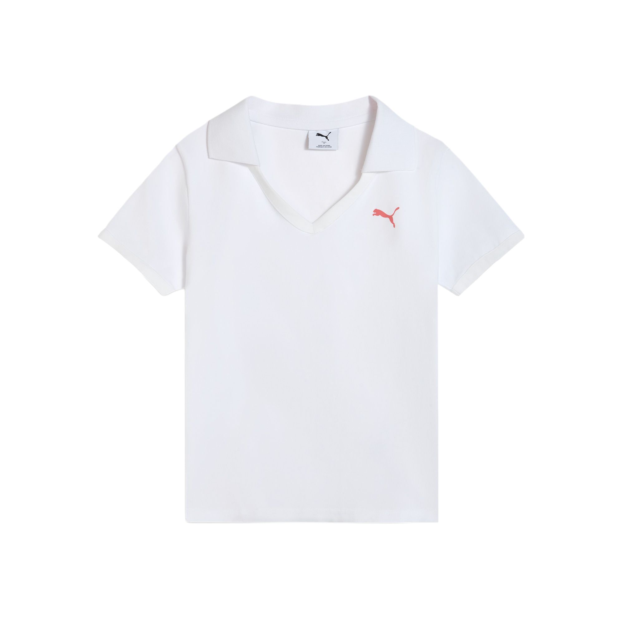 

PUMA Графическая футболка поло SS25 женская white 02