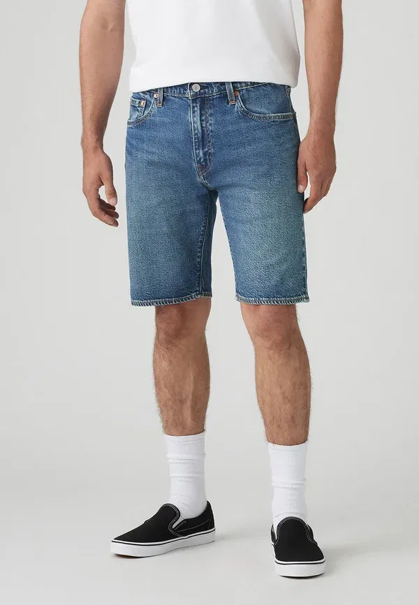 Шорты джинсовые Levi'S, модель 405 standard shorts comeback tour, синий