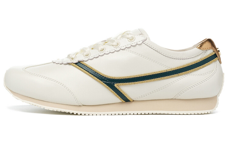 

Кроссовки женские Zhengrong с низким верхом, белые/зеленые Li-Ning 1990