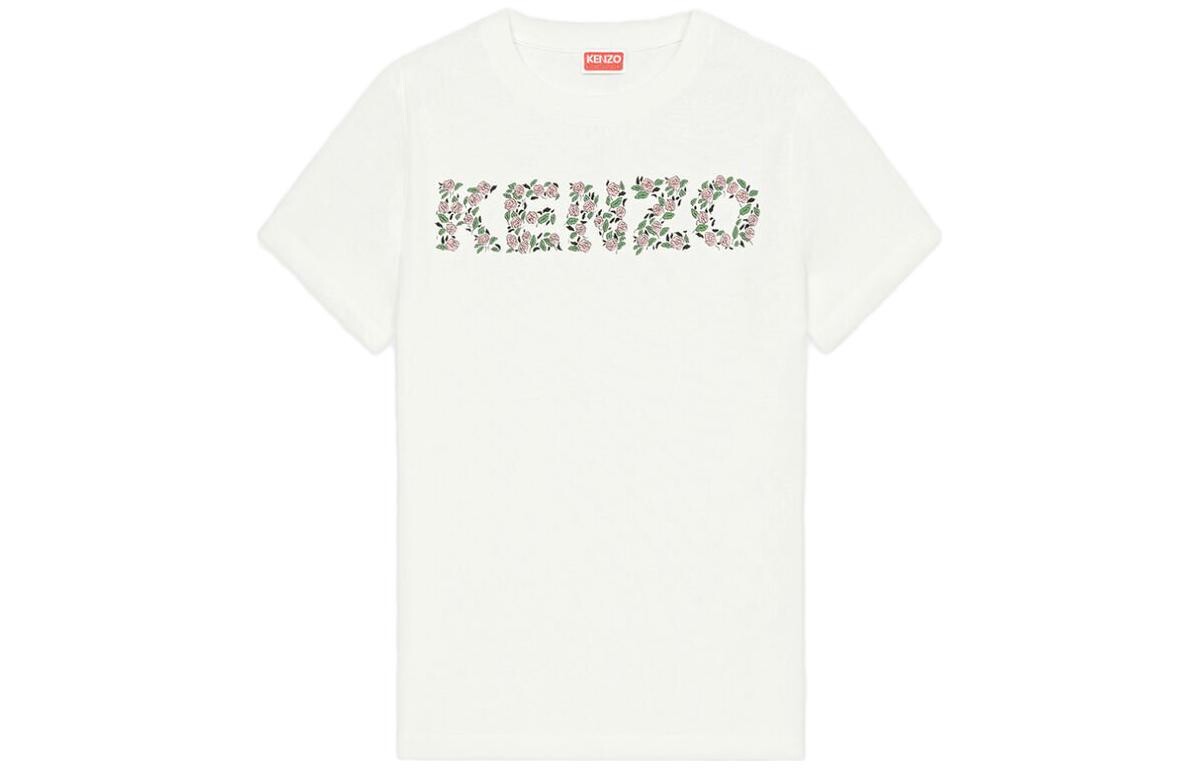 

Футболка женская белая Kenzo