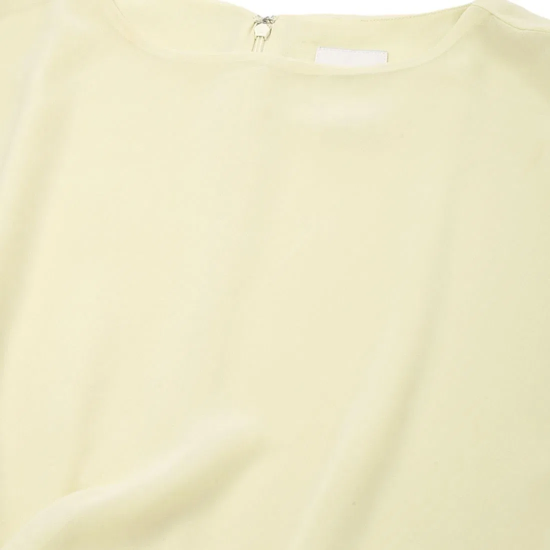 Блуза с закрученным передом, Calvin Klein, сено — фото 3